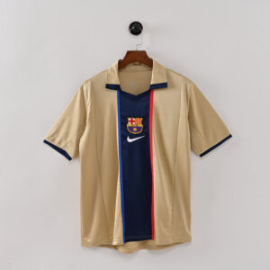 01-02 Barcelona away retro jersey