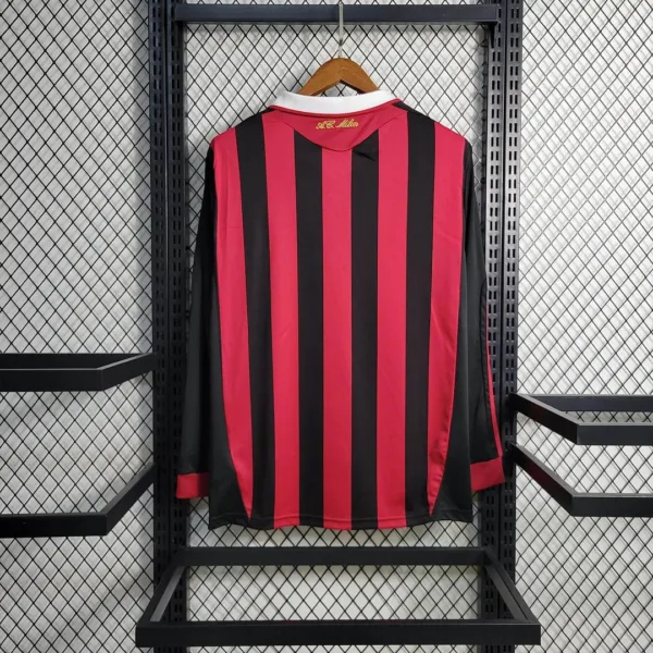 AC Milan 09/10 Long Sleeve Home Shirt