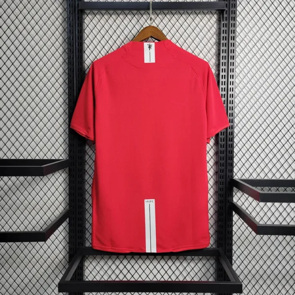 Man United 07/08 Home Shirt - UCL Final